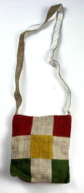 Rasta Shoulder Messenger Bag Burlap Bag Hawaii Suffer Reggae Marley Hippie IRIE